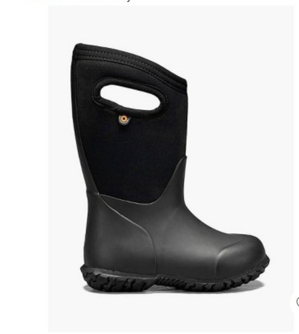 Bogs York Solid Waterproof Insulated Kids' Boots Youth Sz 5